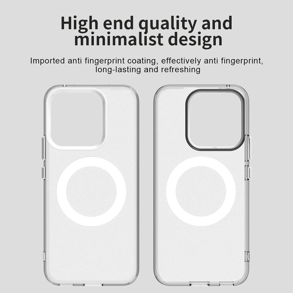 Capa MagSafe para Honor X8c, Techsuit, CandyCase, Branca
