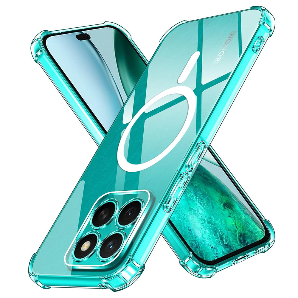 Capa MagSafe para Honor X8c, Techsuit, à prova de choque, Transparente