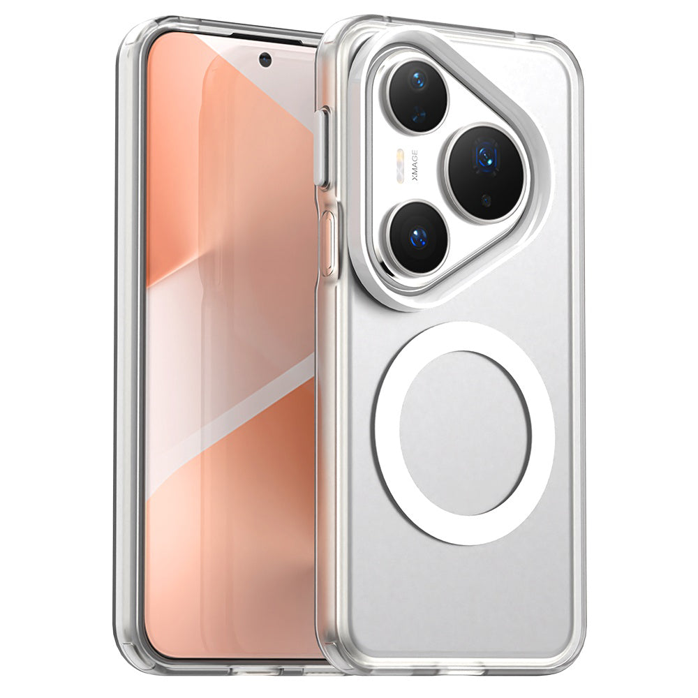 Capa MagSafe para Huawei Pura 80 Pro, Techsuit, CandyCase, Branca