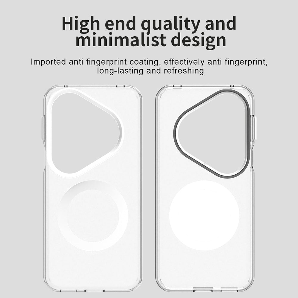Capa MagSafe para Huawei Pura 80 Pro, Techsuit, CandyCase, Branca