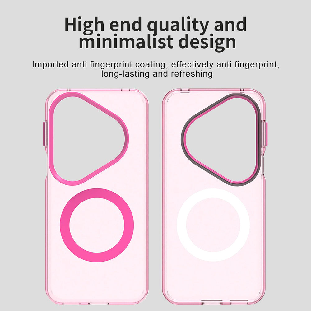 Capa MagSafe para Huawei Pura 80 Pro, Techsuit, CandyCase, Rosa