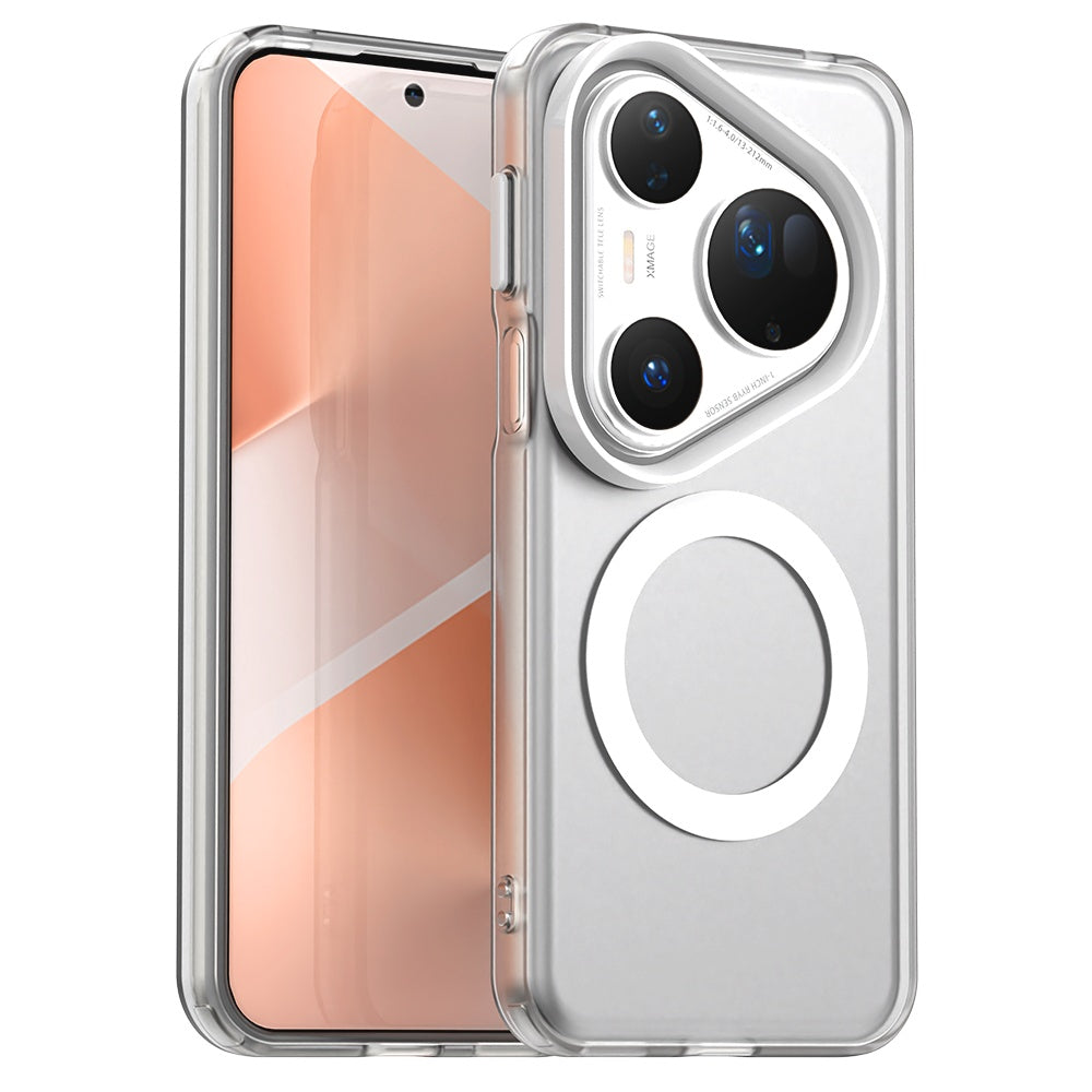 Capa MagSafe para Huawei Pura 80 Ultra, Techsuit, CandyCase, Branca