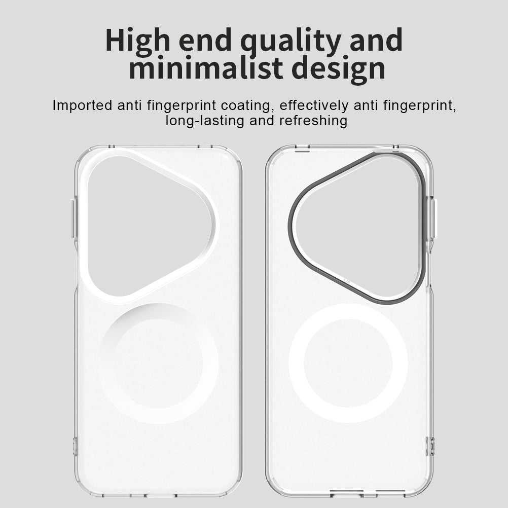 Capa MagSafe para Huawei Pura 80 Ultra, Techsuit, CandyCase, Branca