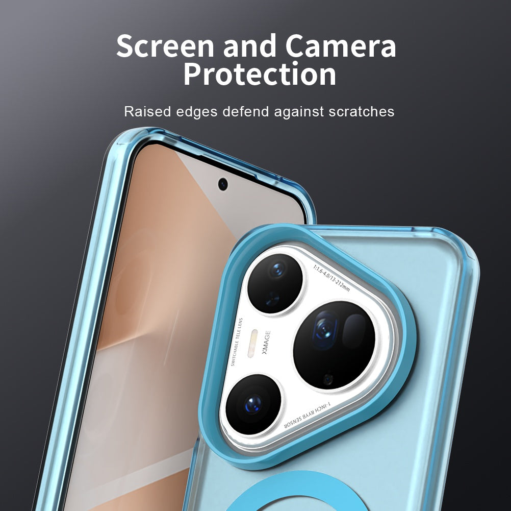 Capa MagSafe para Huawei Pura 80 Ultra, Techsuit, CandyCase, Azul