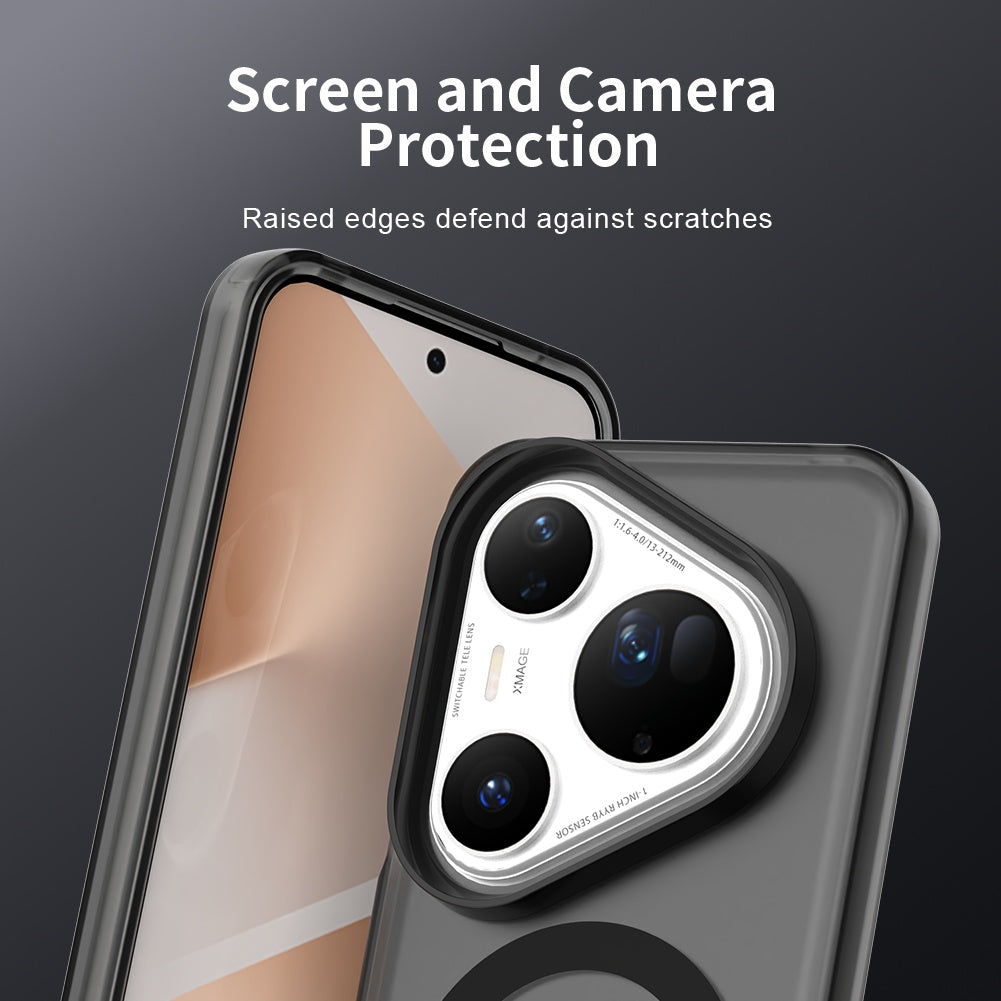 Capa MagSafe para Huawei Pura 80 Ultra, Techsuit, CandyCase, Preta