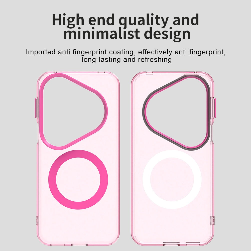 Capa MagSafe para Huawei Pura 80 Ultra, Techsuit, CandyCase, Rosa