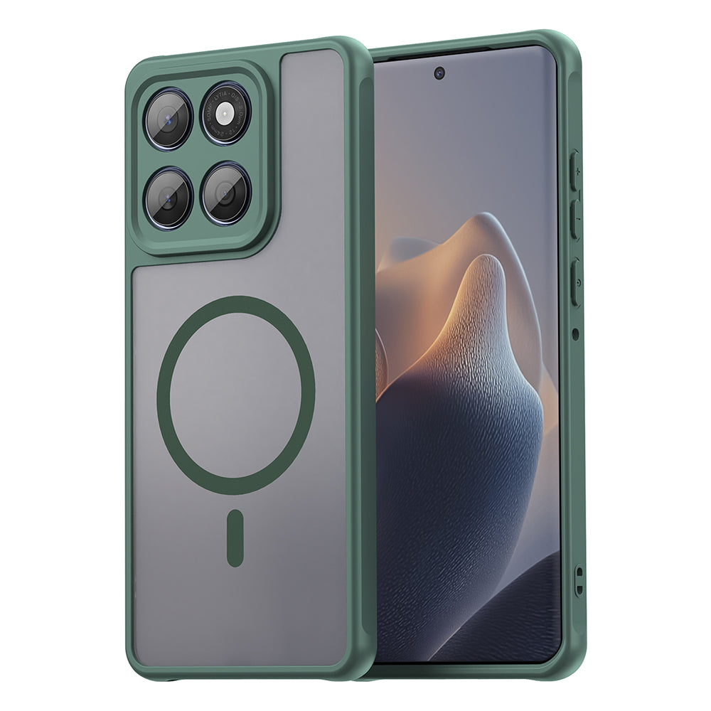 Capa MagSafe para Motorola Edge 60 Fusion / Edge 60, Techsuit, HaloFrost II, Verde