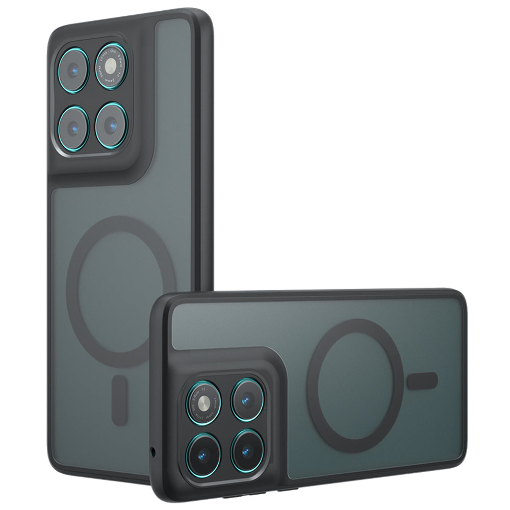 Capa MagSafe para Motorola Edge 60 Fusion / Edge 60, Techsuit, PureFrost, Preta