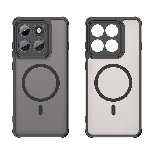 Capa MagSafe para Motorola Edge 60 Pro, Techsuit, HaloFrost II, Verde