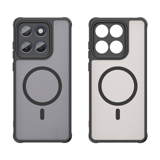 Capa MagSafe para Motorola Edge 70 Ultra / Signature, Techsuit, HaloFrost II, Preta