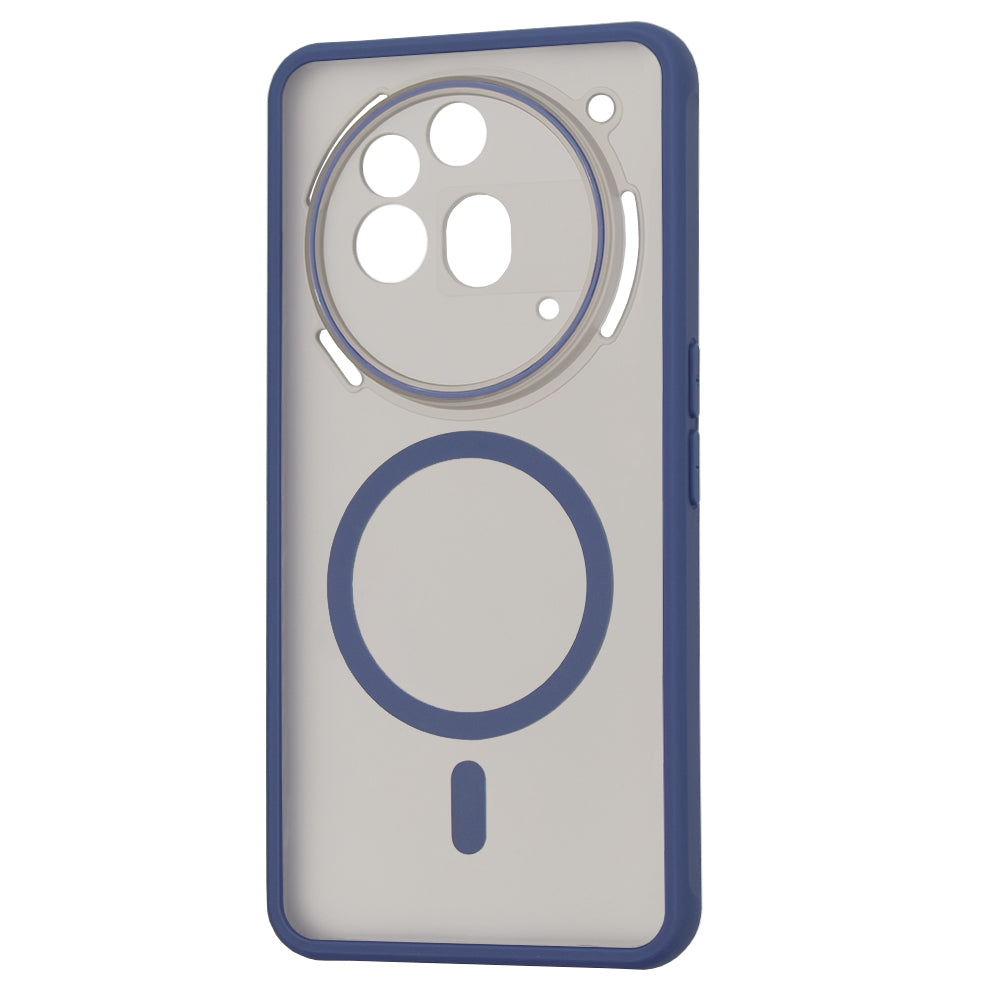 Capa MagSafe para Nothing Phone (3a) Pro, Techsuit, HaloFrost, Azul Marinho