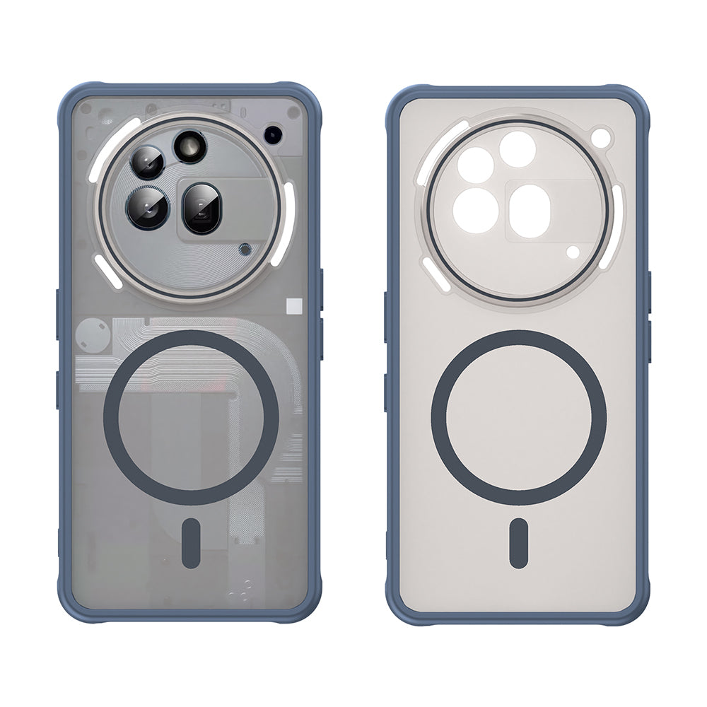 Capa MagSafe para Nothing Phone (3a) Pro, Techsuit, HaloFrost II, Azul Marinho