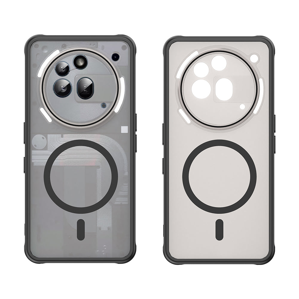 Capa MagSafe para Nothing Phone (3a) Pro, Techsuit, HaloFrost II, Preta