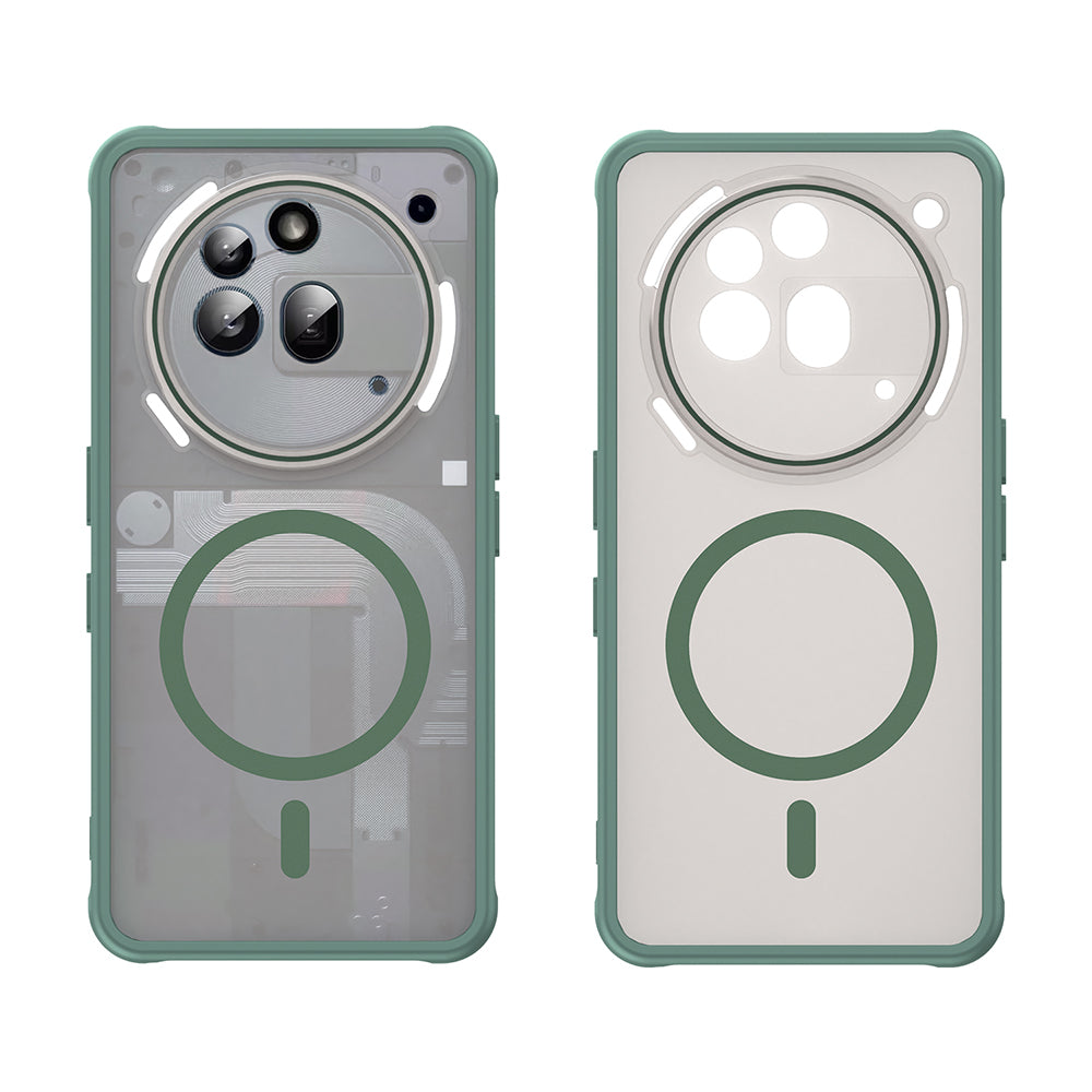 Capa MagSafe para Nothing Phone (3a) Pro, Techsuit, HaloFrost II, Verde