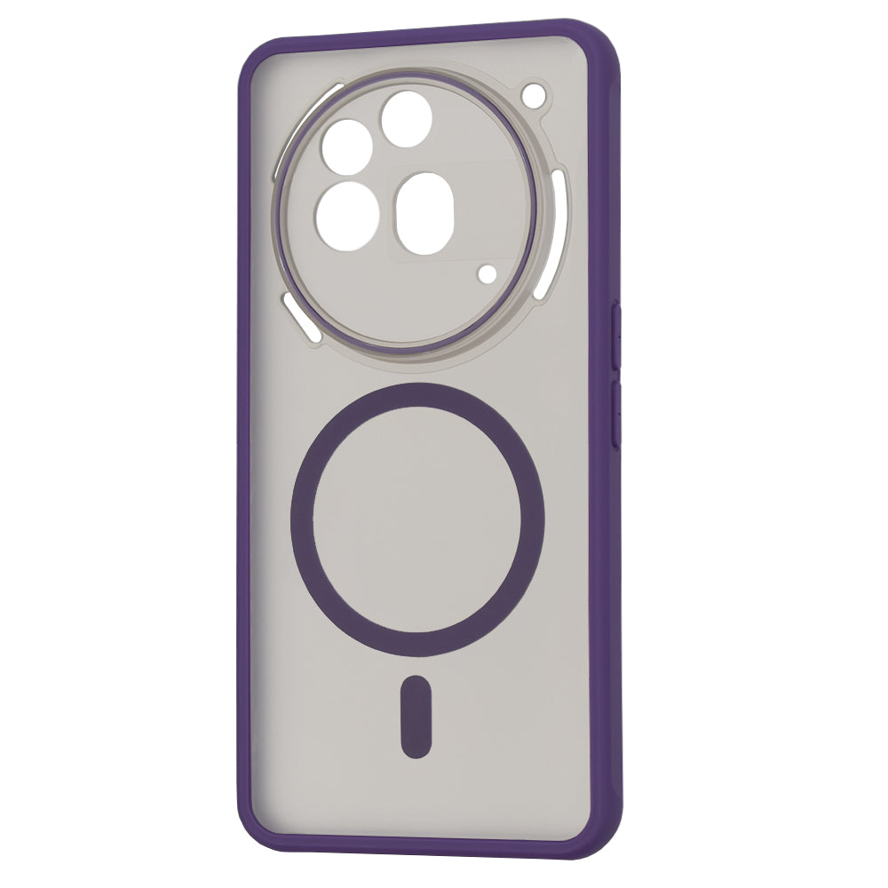 Capa MagSafe para Nothing Phone (3a) Pro, Techsuit, HaloFrost, Roxo Escuro
