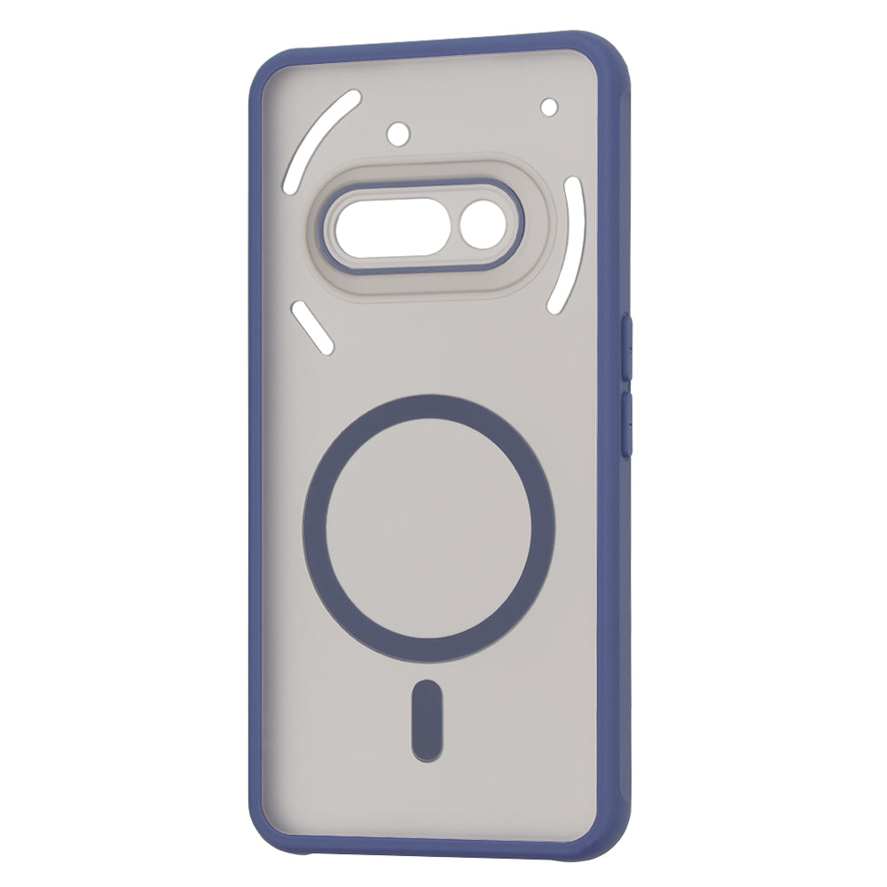 Capa MagSafe para Nothing Phone (3a), Techsuit, HaloFrost, Azul Marinho
