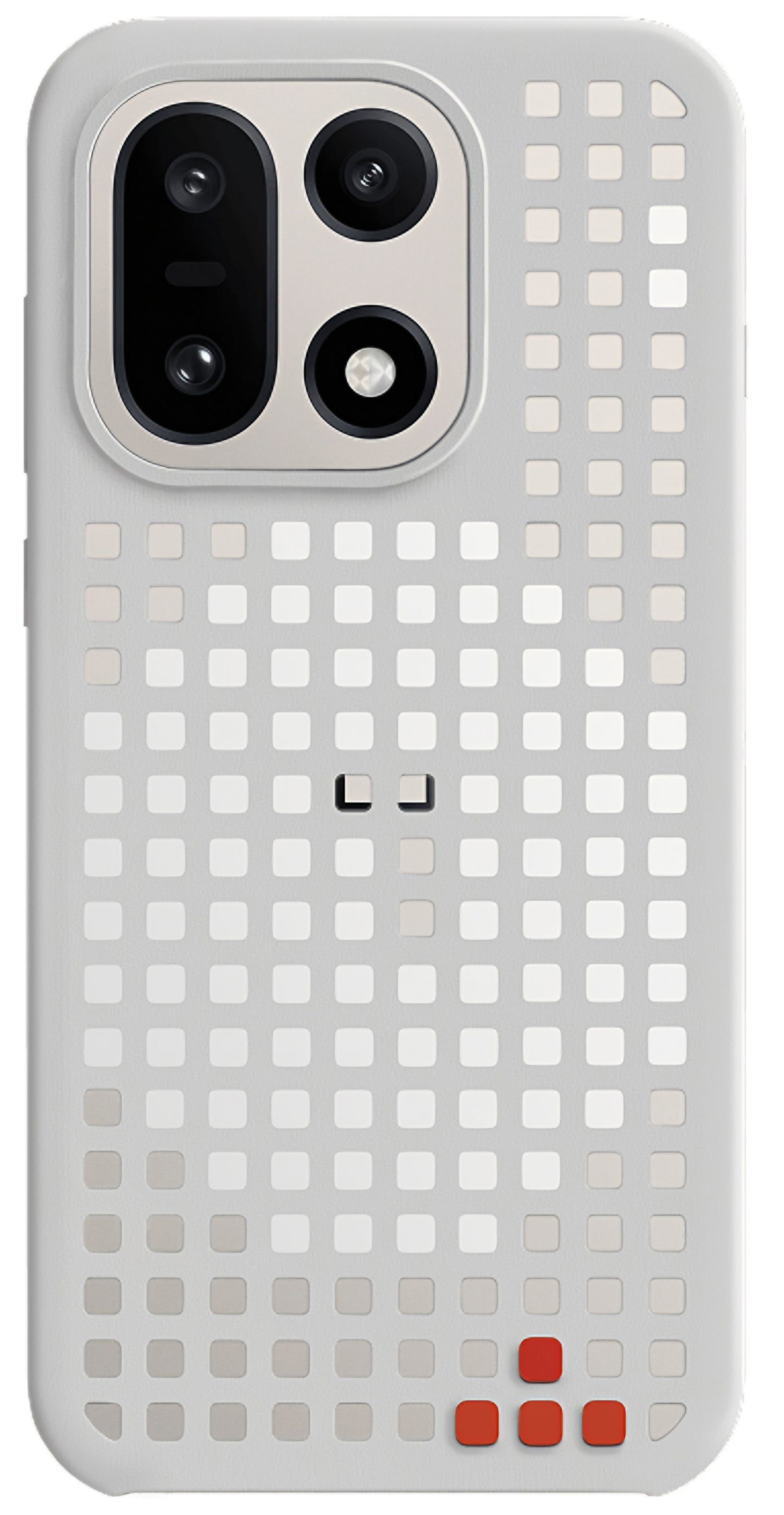 Capa para OnePlus 15, Padrão de Furos Magnético, Cinzento 5431102022