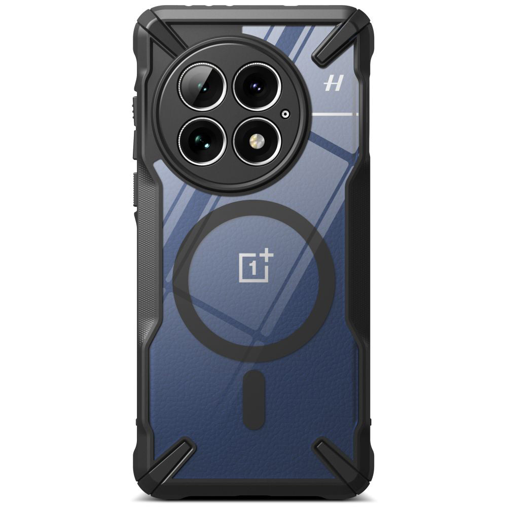 Capa MagSafe para OnePlus 13, Ringke, Fusion X, Preta