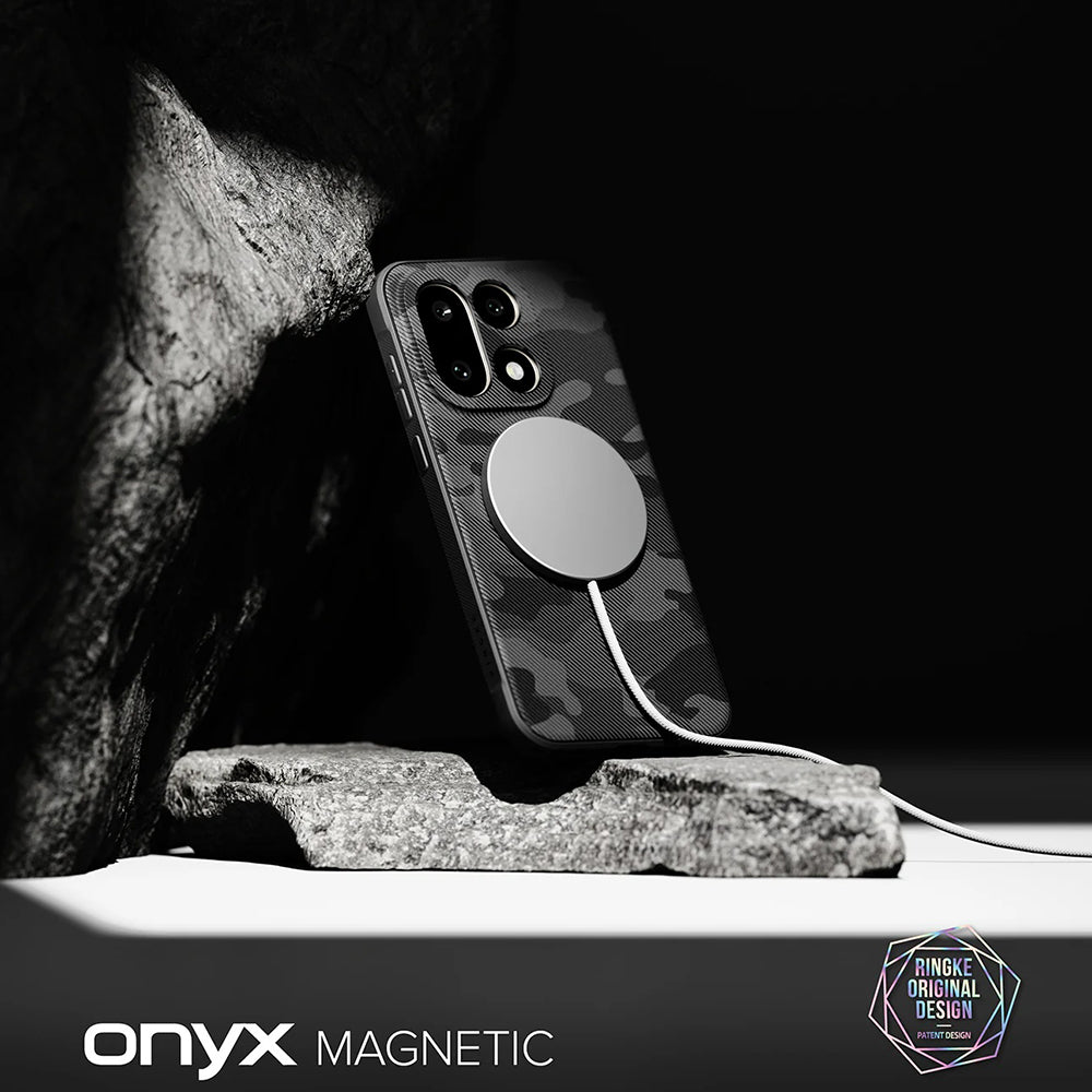Capa MagSafe para OnePlus 15, Ringke, Onyx, Camuflagem