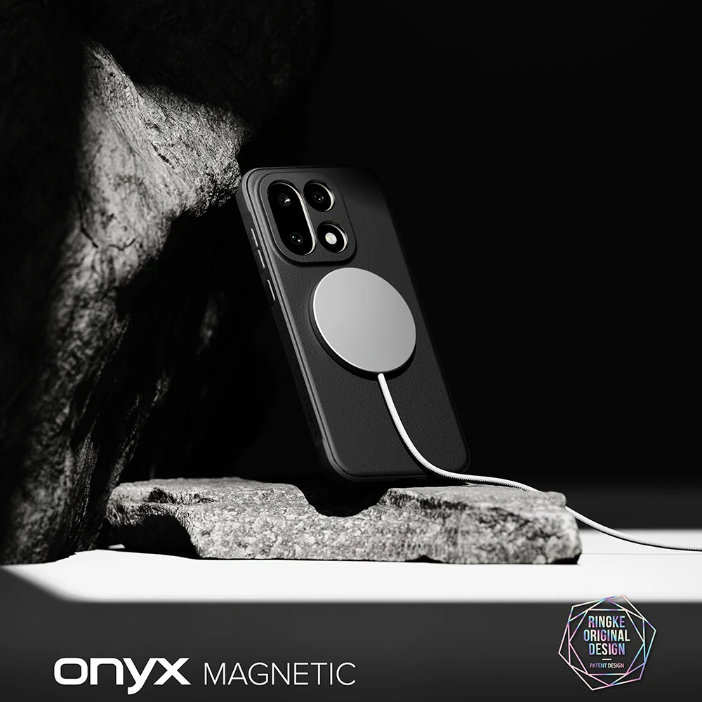 Capa MagSafe para OnePlus 15, Ringke, Onyx, Preta