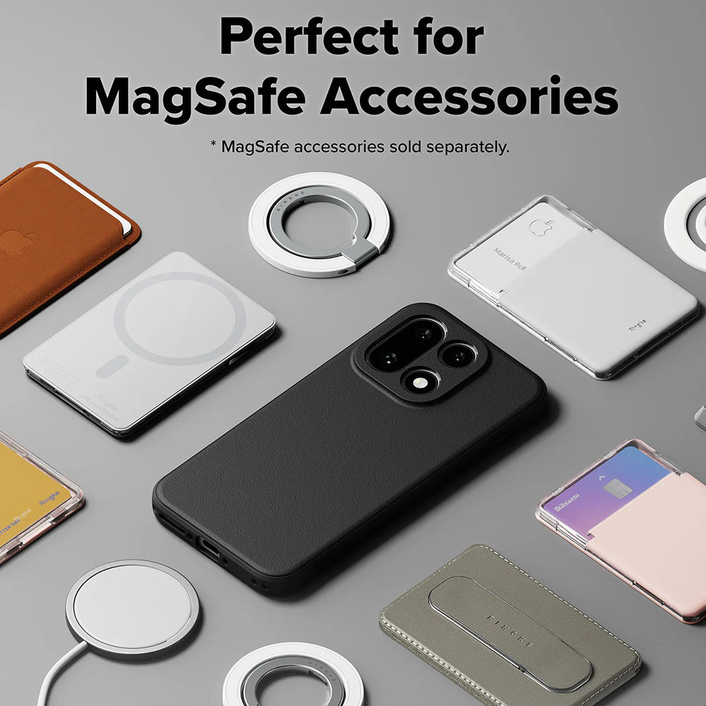 Capa MagSafe para OnePlus 15, Ringke, Onyx, Preta