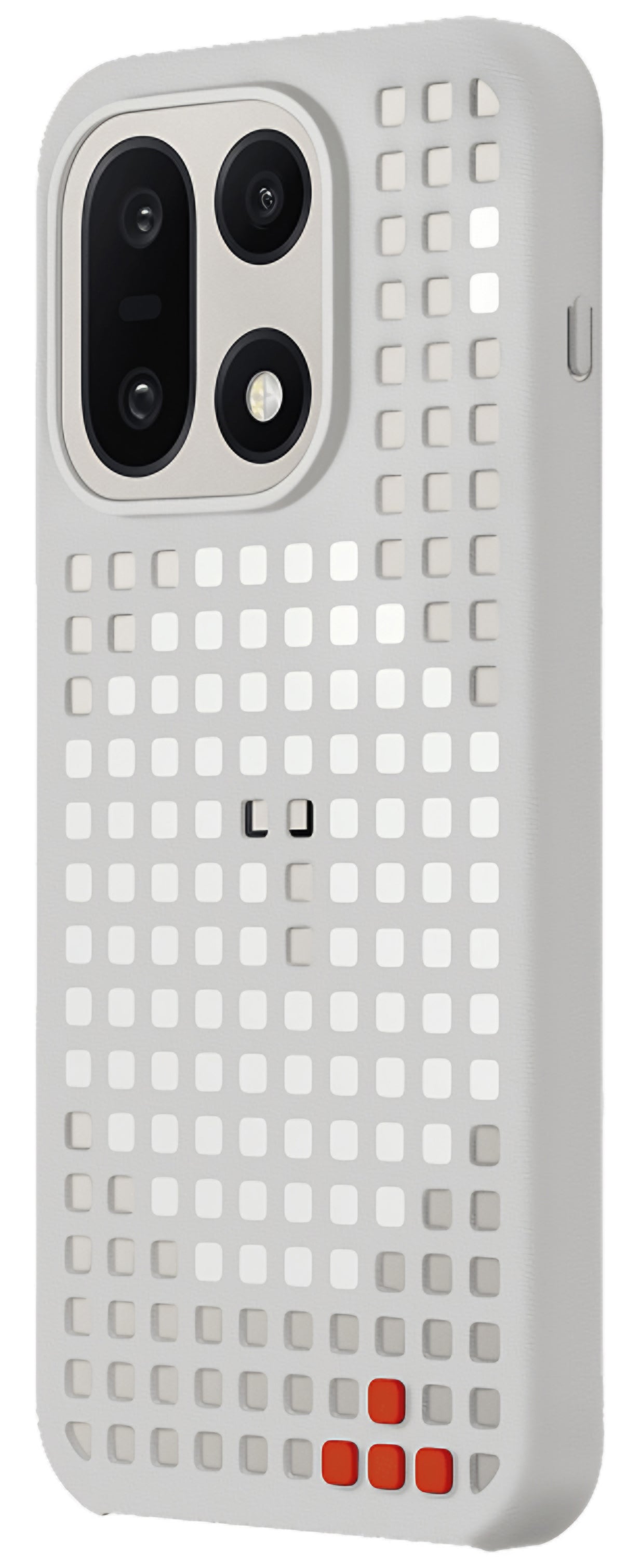 Capa para OnePlus 15, Padrão de Furos Magnético, Cinzento 5431102022