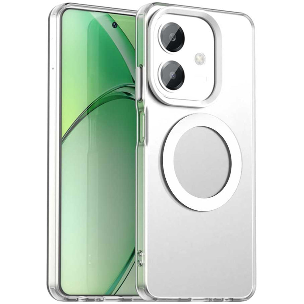 Capa MagSafe para Oppo A3 4G / A3 5G, Techsuit, CandyCase, Branca