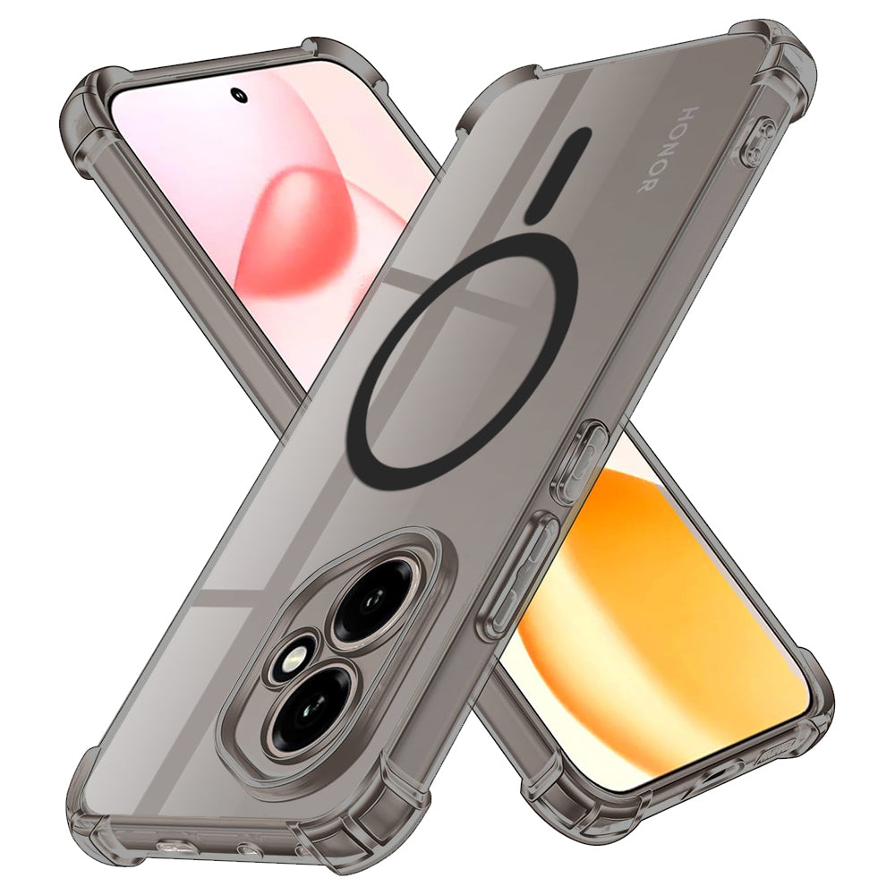 Capa MagSafe para Oppo Reno13 FS 5G / Reno13 F 4G / Reno13 F, Techsuit, Transparente Antichoque, Fumada