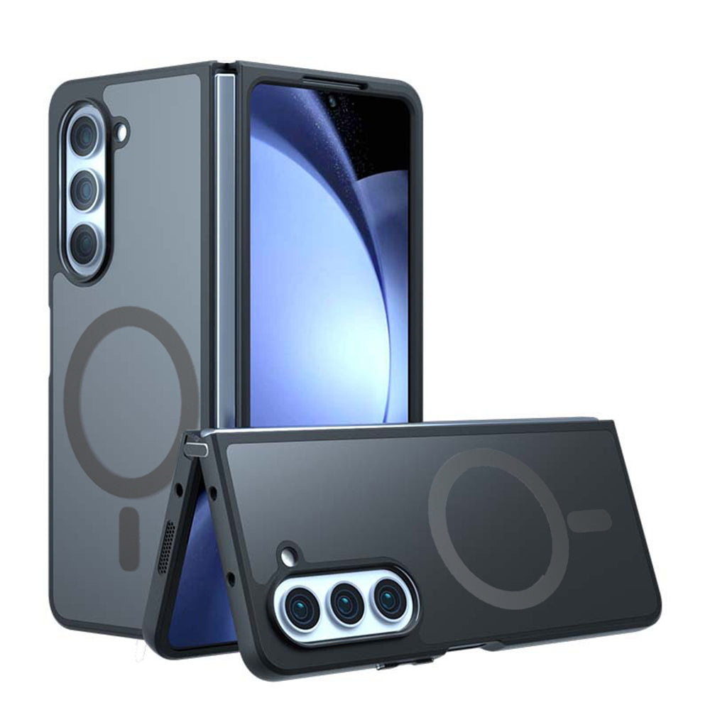 Capa MagSafe para Samsung Galaxy Z Fold6 F956, Techsuit, PureFrost, Preto Satinado