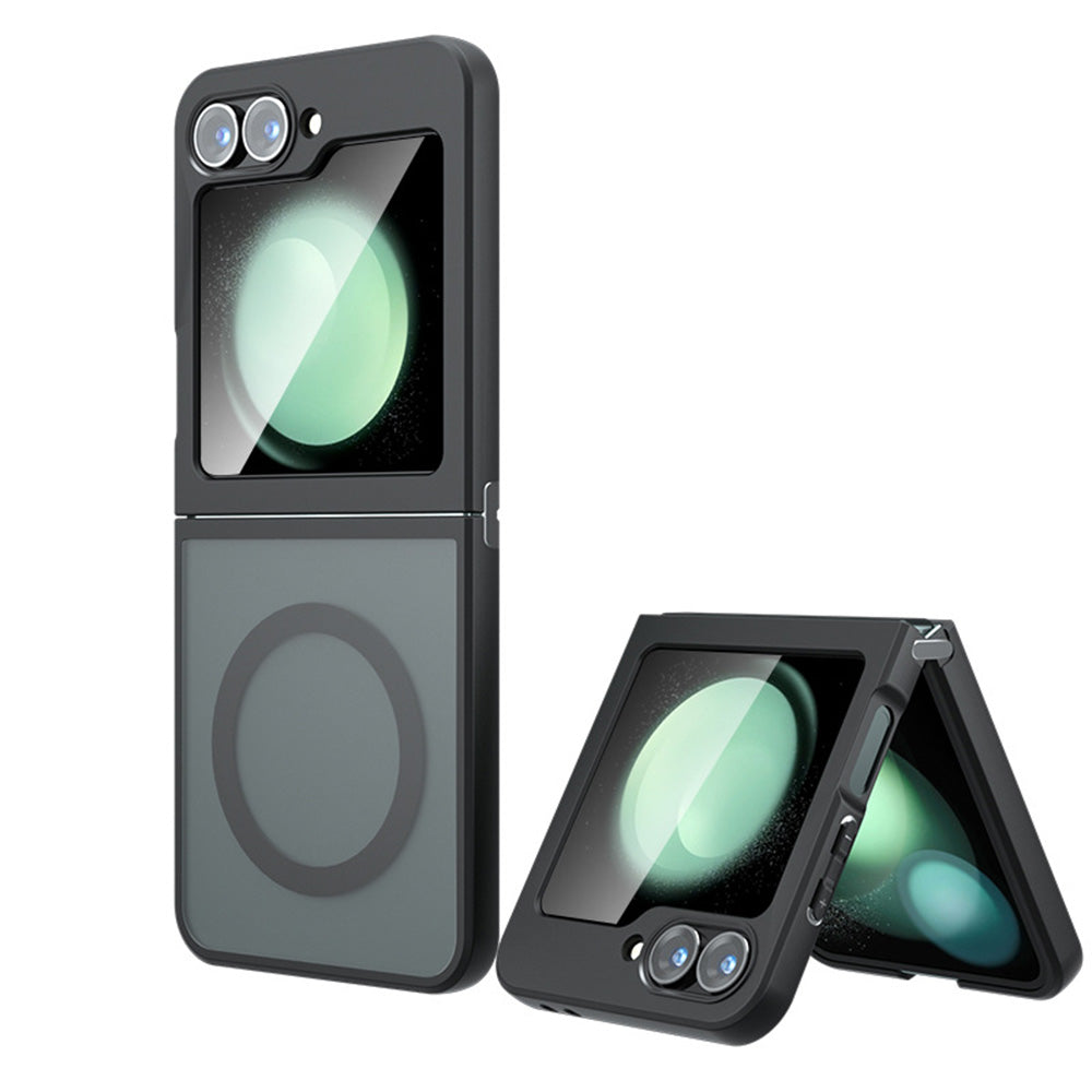 Capa MagSafe para Samsung Galaxy Z Flip6 F741, Techsuit, PureFrost, Preto Satinado