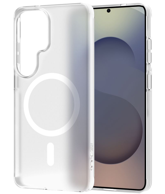 Capa MagSafe para Samsung Galaxy S26 Ultra S948, Tech-Protect, MagSlim, Transparente Fosca