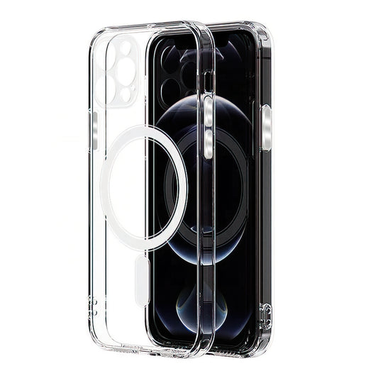 Capa MagSafe para Samsung Galaxy S26 Ultra S948, OEM, 1800 Gauss, Transparente