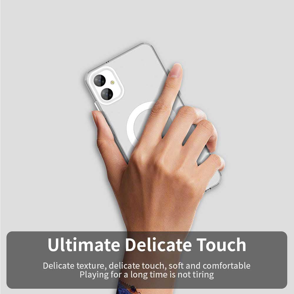 Capa MagSafe para Samsung Galaxy A05 A055, Techsuit, CandyCase, Branca