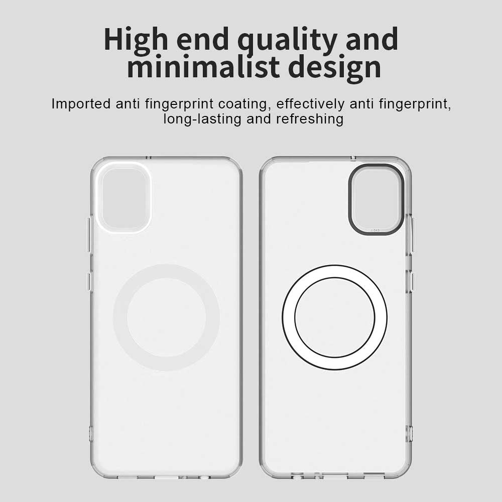 Capa MagSafe para Samsung Galaxy A05 A055, Techsuit, CandyCase, Branca
