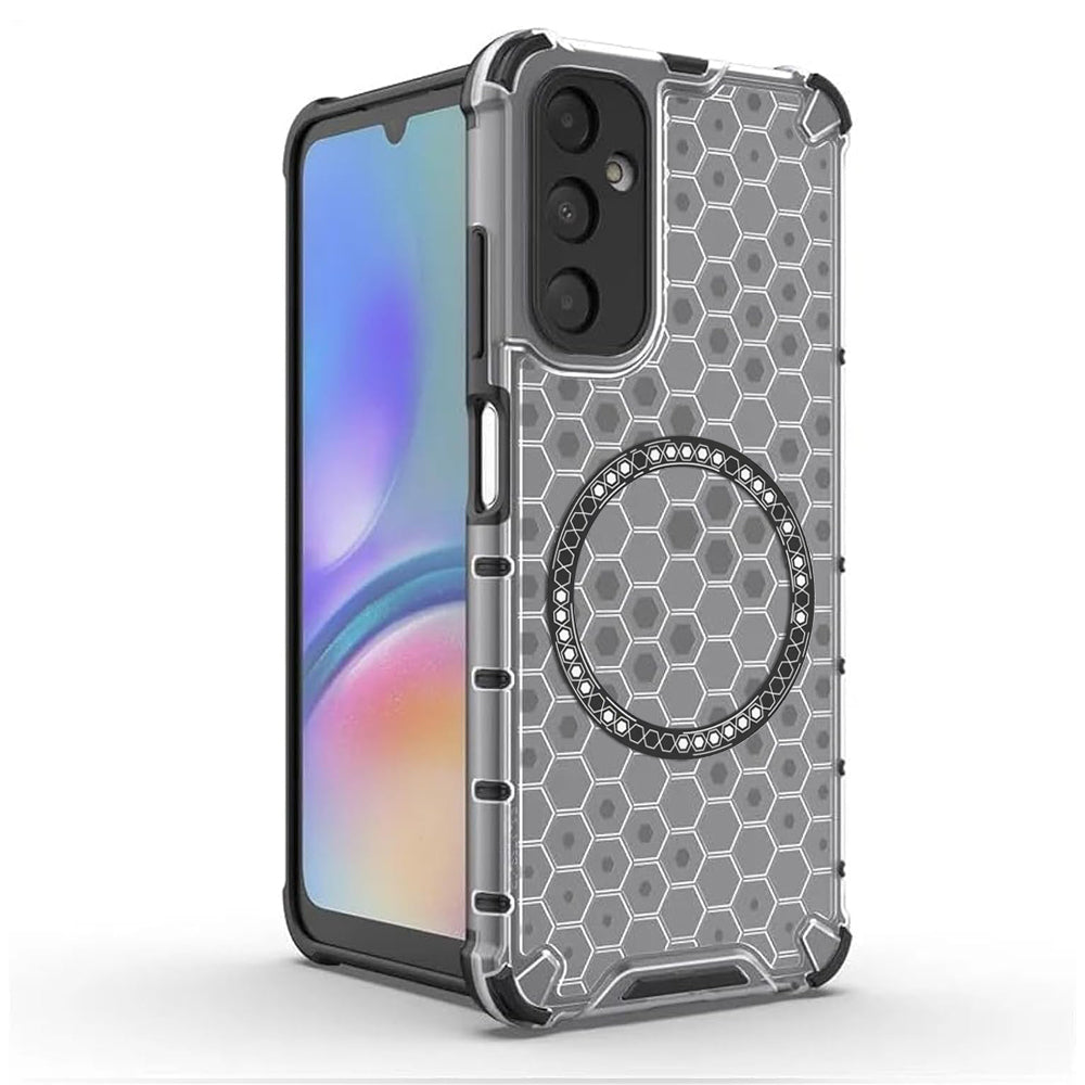 Capa MagSafe para Samsung Galaxy A05s A057, Techsuit, HoneyComb Shield, Branca