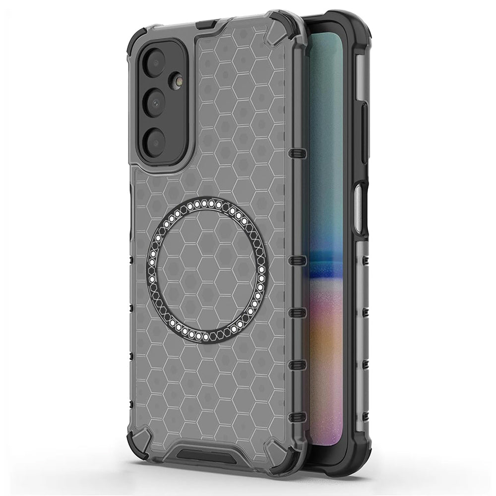 Capa MagSafe para Samsung Galaxy A05s A057, Techsuit, HoneyComb Shield, Preta