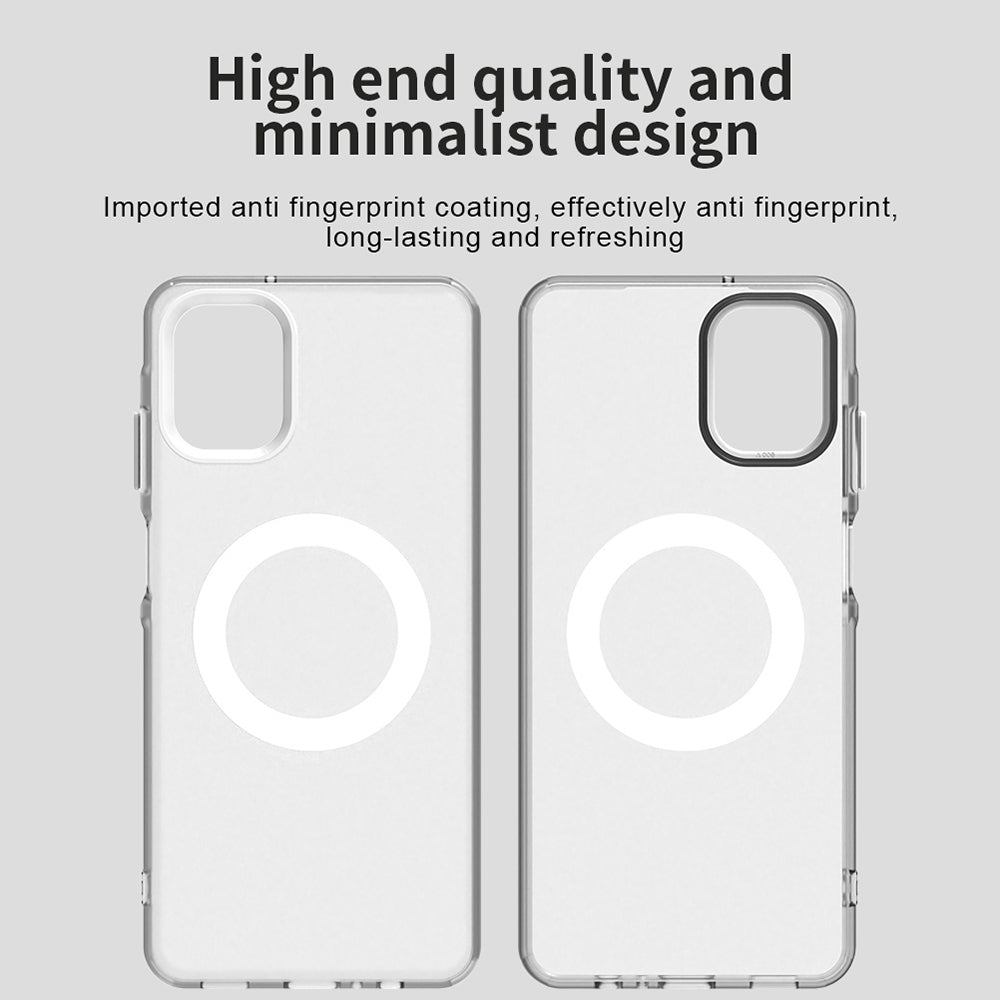 Capa MagSafe para Samsung Galaxy A06 A065, Techsuit, CandyCase, Branca