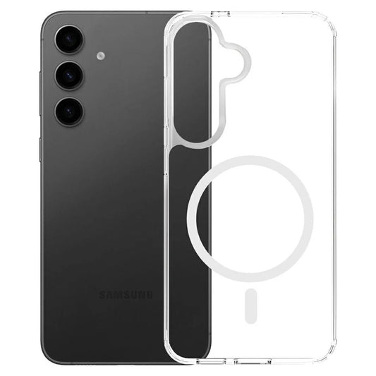 Capa MagSafe para Samsung Galaxy A16 5G A166 / A16 4G A165, 3MK, Armor MagCase, Transparente