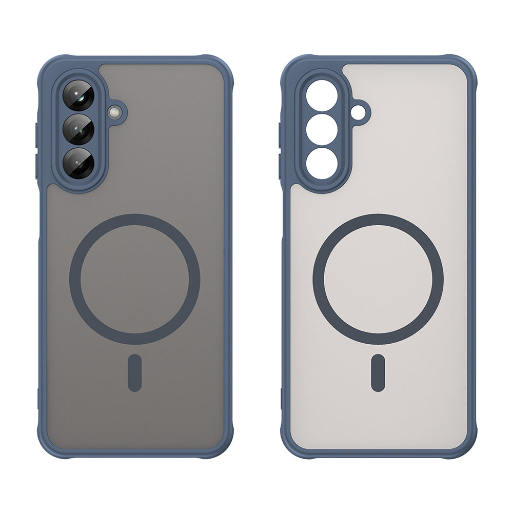 Capa MagSafe para Samsung Galaxy A26 A266, Techsuit, HaloFrost II, Azul Marinho
