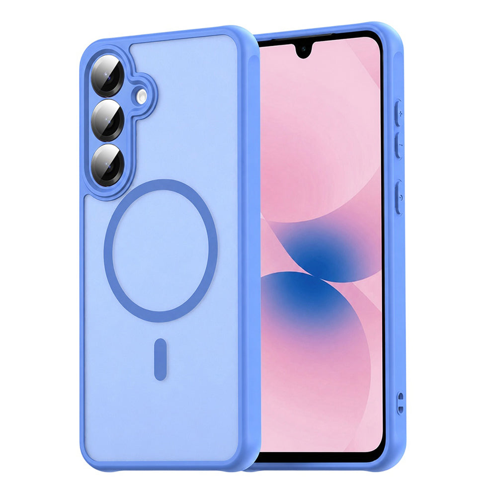 Capa MagSafe para Samsung Galaxy A27 5G, Techsuit, HaloFrost II, Azul