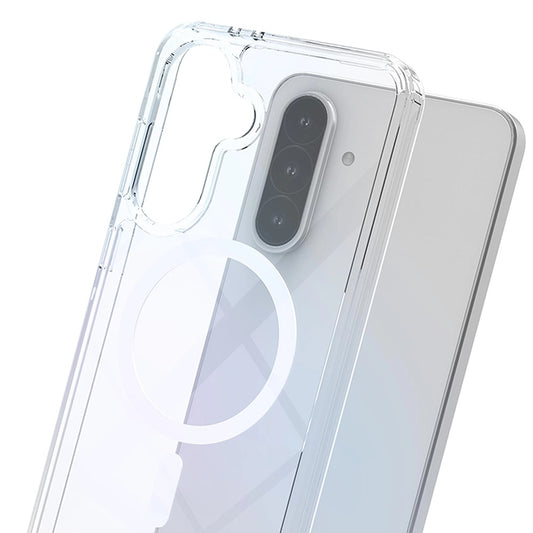 Capa MagSafe para Samsung Galaxy A36 A366, 3MK, Armor MagCase, Transparente