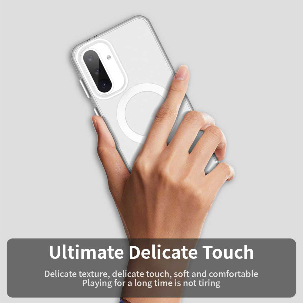 Capa MagSafe para Samsung Galaxy A36 A366, Techsuit, CandyCase, Branca