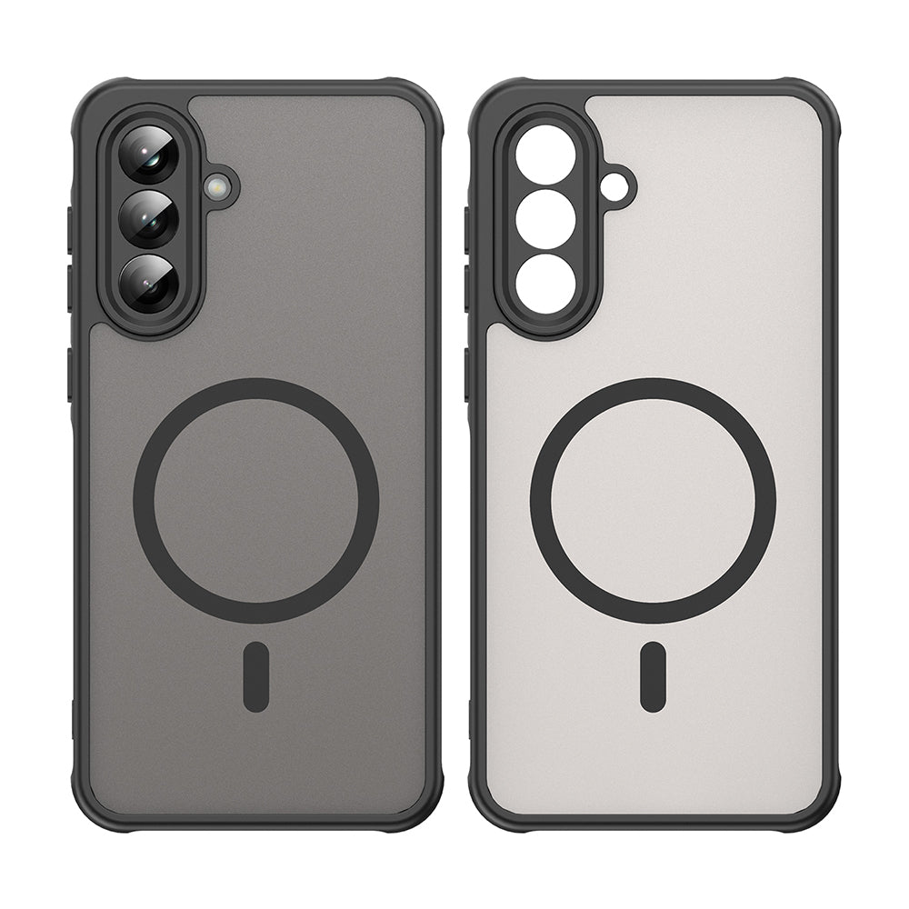 Capa MagSafe para Samsung Galaxy A36 A366, Techsuit, HaloFrost II, Preta