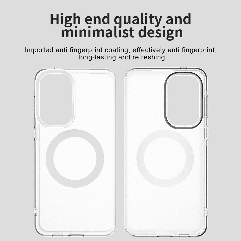 Capa MagSafe para Samsung Galaxy A37 5G, Techsuit, CandyCase, Branca