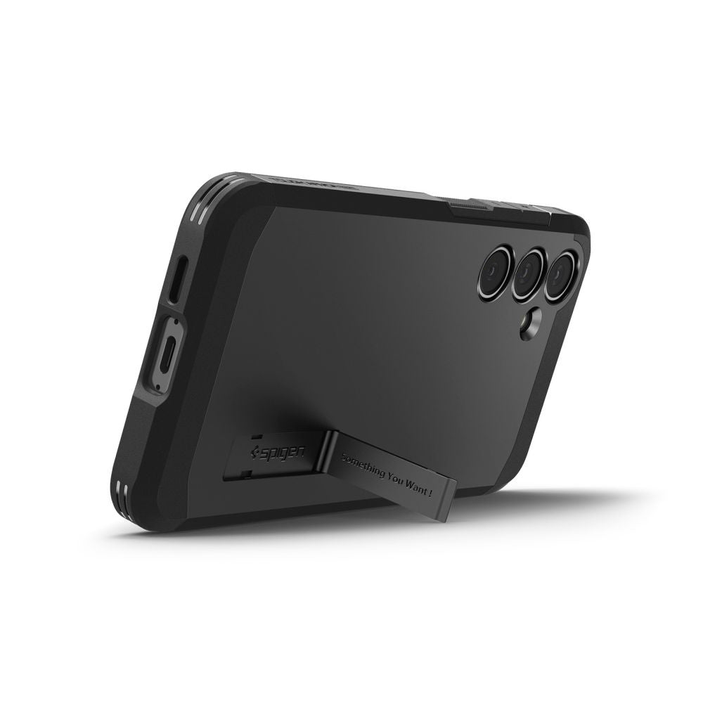 Capa MagSafe para Samsung Galaxy S24 FE S721, Spigen, Tough Armor, Preta ACS08625
