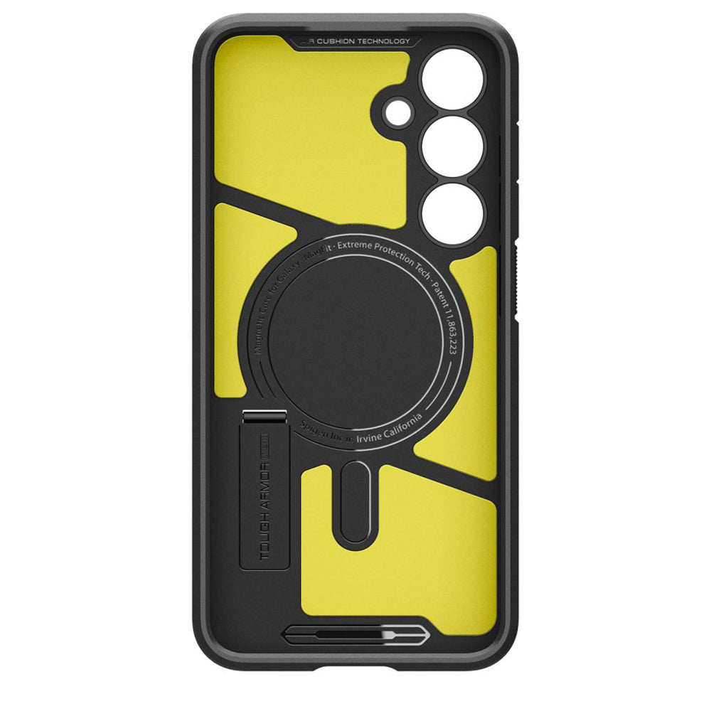 Capa MagSafe para Samsung Galaxy S24 FE S721, Spigen, Tough Armor, Preta ACS08625