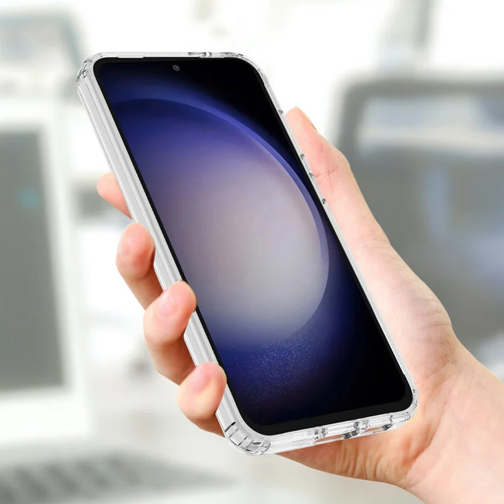 Capa MagSafe para Samsung Galaxy S24 S921, Techsuit, Pro, Transparente