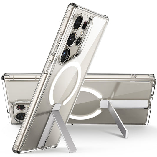 Capa MagSafe para Samsung Galaxy S24 Ultra S928, ESR, Boost Flickstand, Transparente