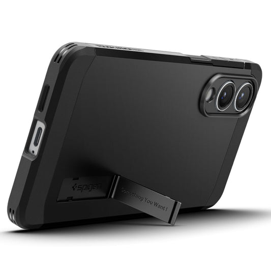 Capa MagSafe para Samsung Galaxy S25 Edge S937, Spigen, Tough Armor, Preta ACS09422