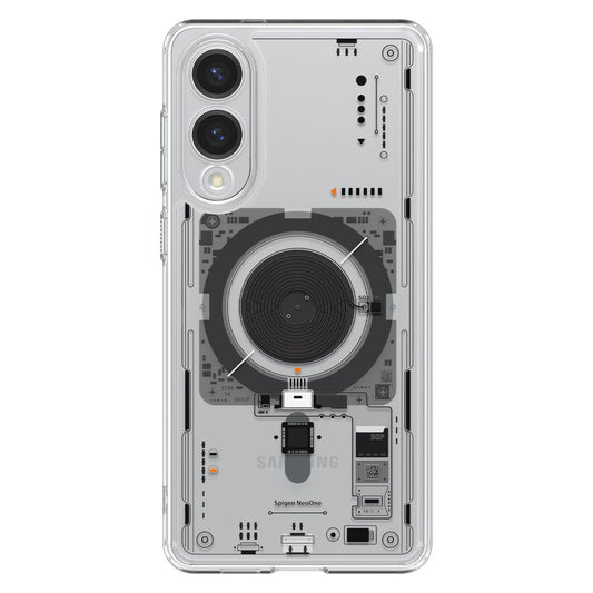 Capa MagSafe para Samsung Galaxy S25 Edge S937, Spigen, Ultra Hybrid Neo One, Transparente ACS09416
